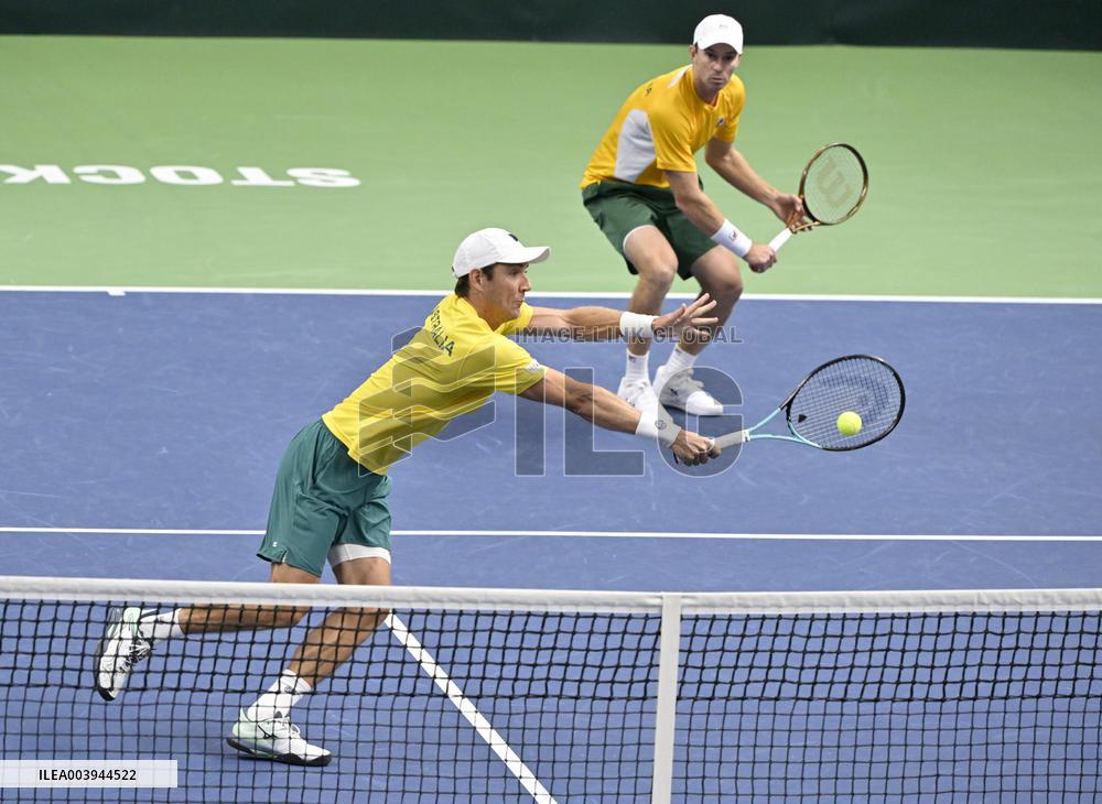 TENNIS DAVIS CUP SWEDEN-AUSTRALIA