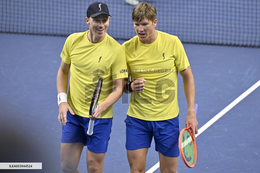 TENNIS DAVIS CUP SWEDEN-AUSTRALIA