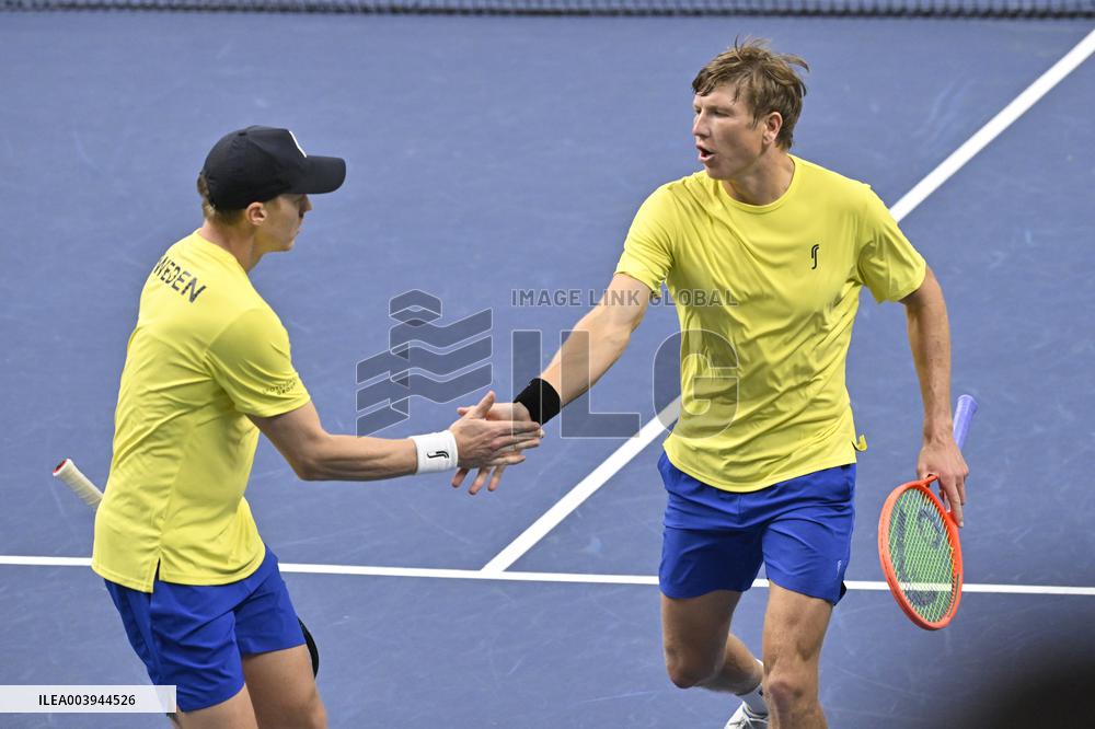 TENNIS DAVIS CUP SWEDEN-AUSTRALIA