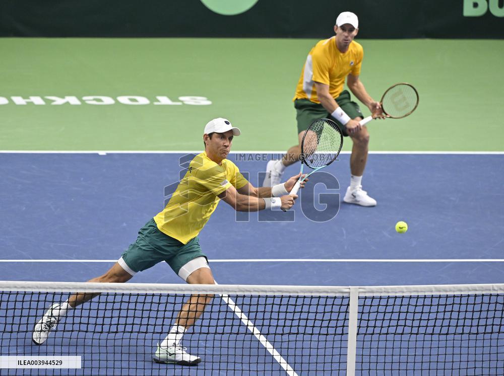 TENNIS DAVIS CUP SWEDEN-AUSTRALIA