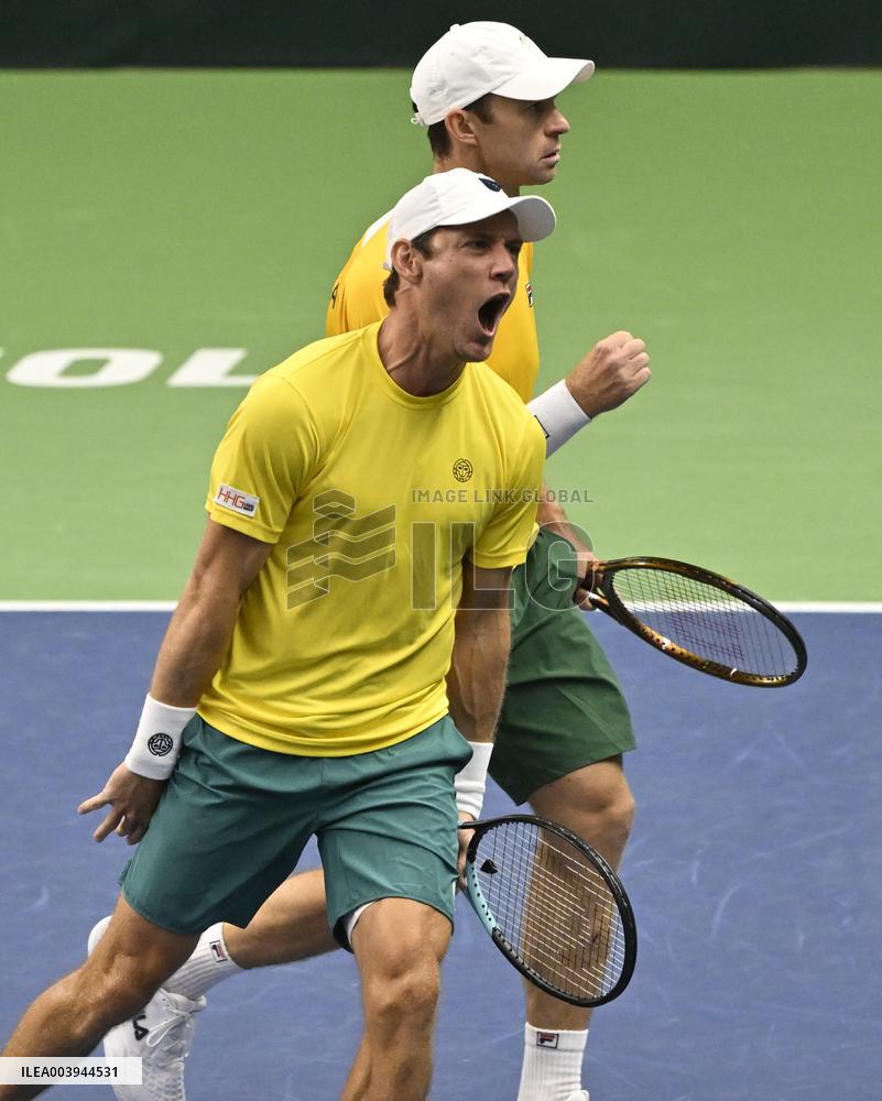 TENNIS DAVIS CUP SWEDEN-AUSTRALIA