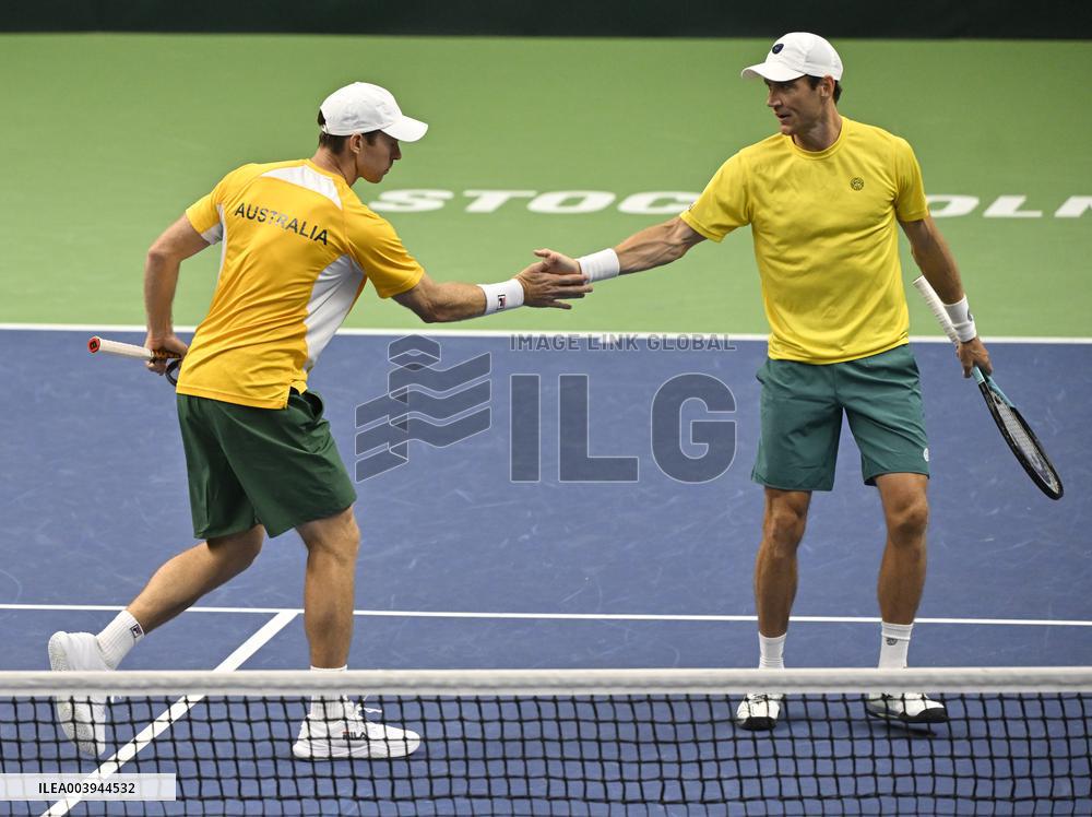 TENNIS DAVIS CUP SWEDEN-AUSTRALIA