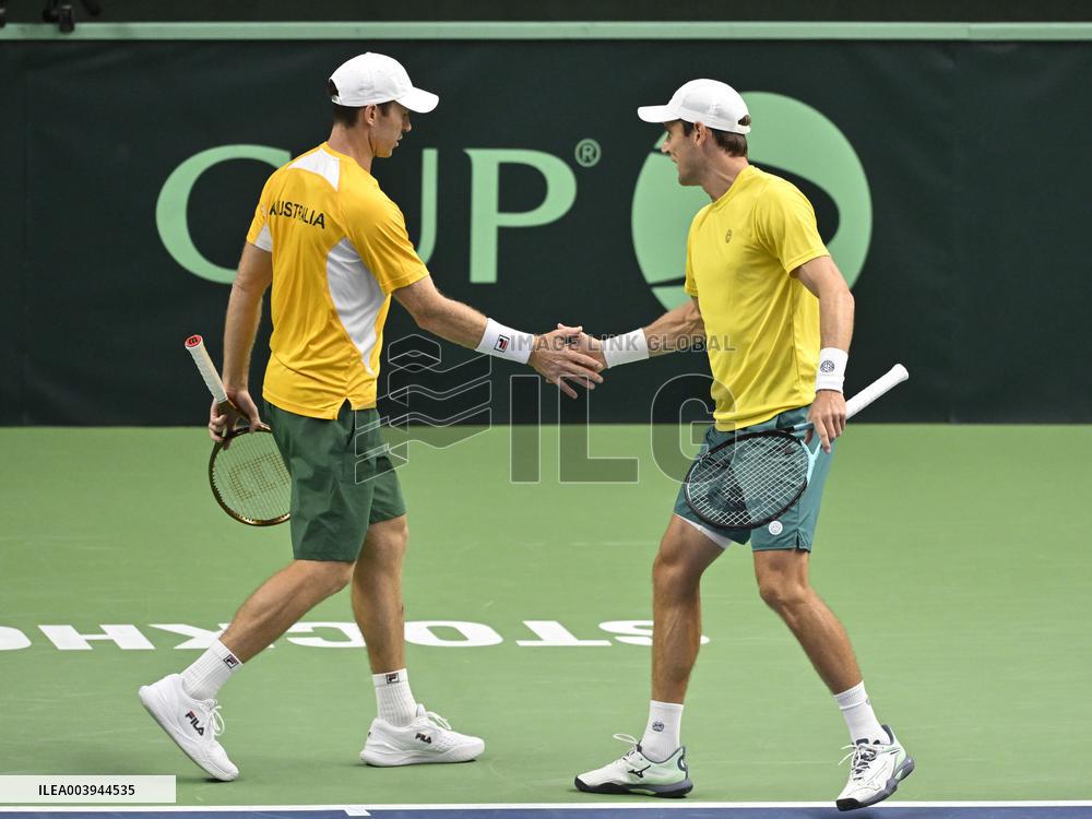 TENNIS DAVIS CUP SWEDEN-AUSTRALIA