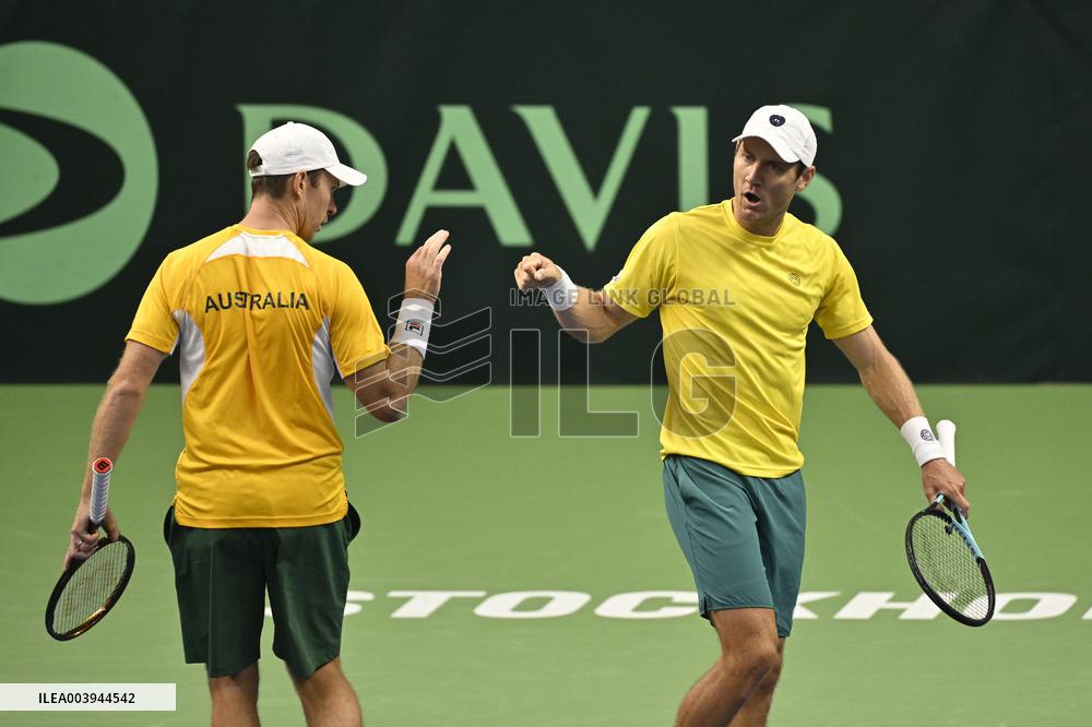 TENNIS DAVIS CUP SWEDEN-AUSTRALIA