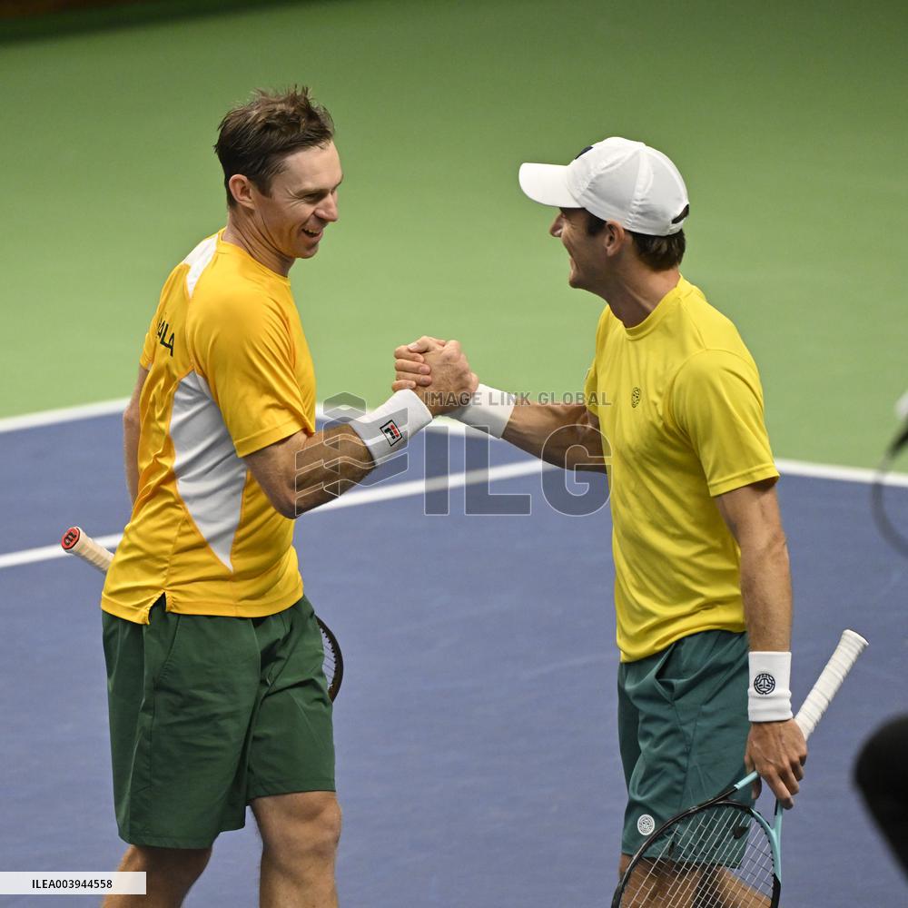 TENNIS DAVIS CUP SWEDEN-AUSTRALIA