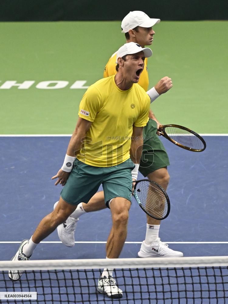 TENNIS DAVIS CUP SWEDEN-AUSTRALIA