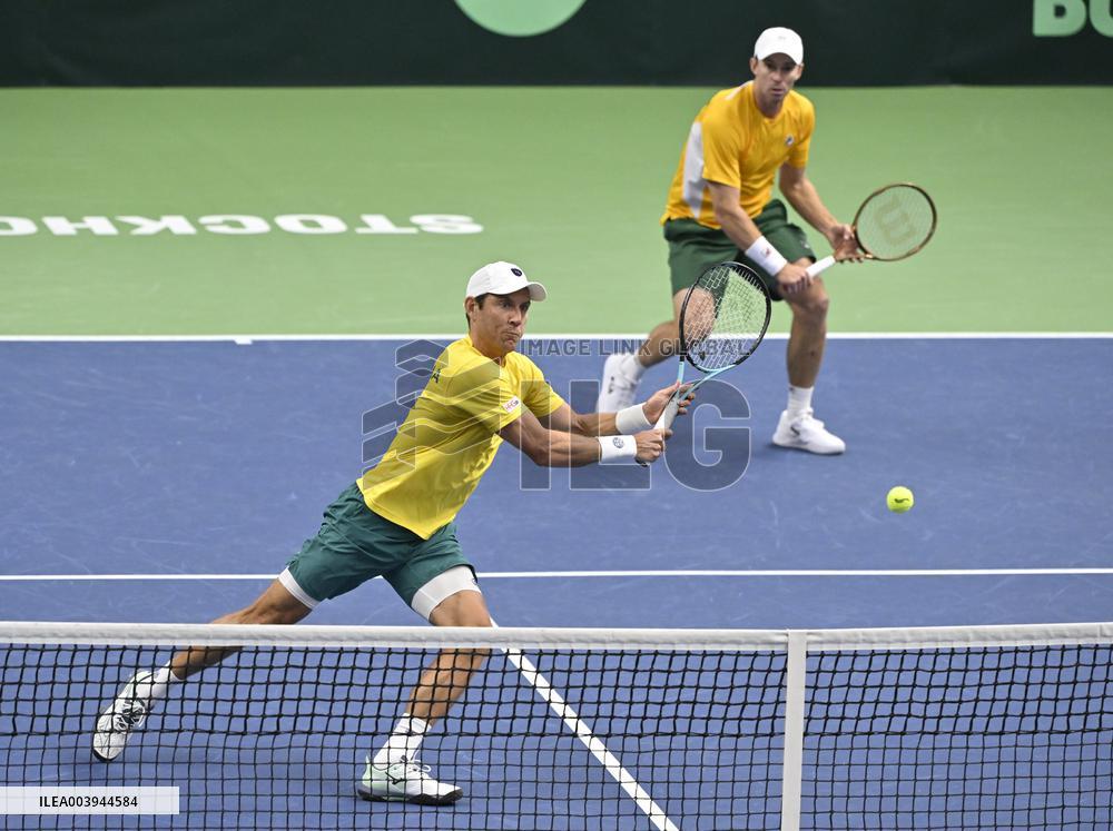 TENNIS DAVIS CUP SWEDEN-AUSTRALIA