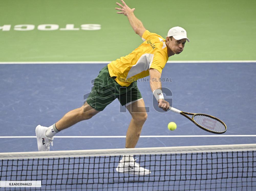 TENNIS DAVIS CUP SWEDEN-AUSTRALIA