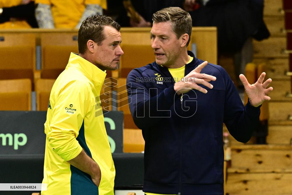TENNIS DAVIS CUP SWEDEN-AUSTRALIA