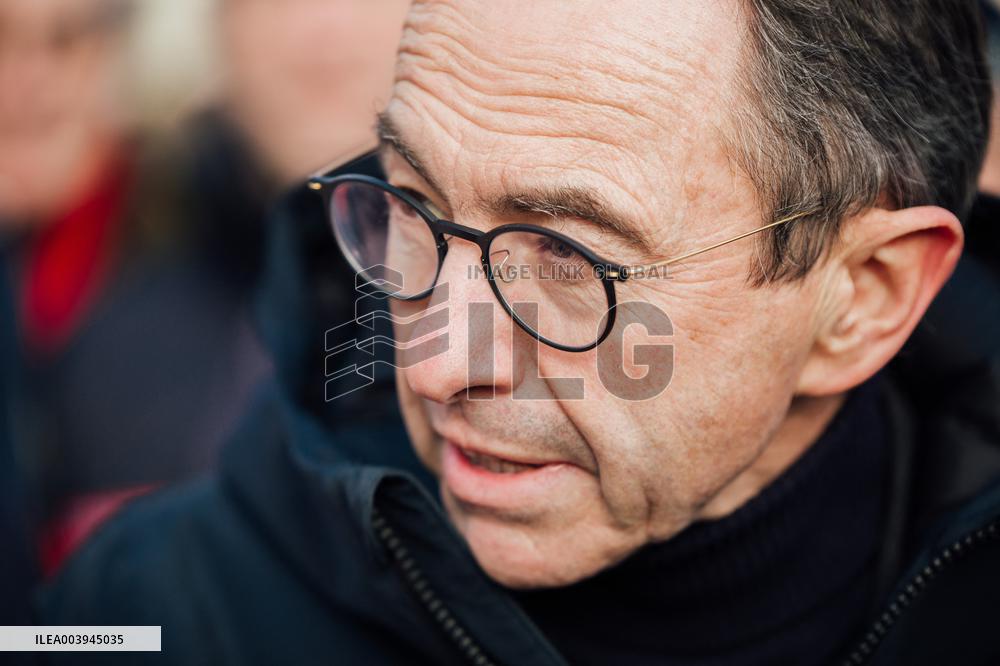 Bruno Retailleau and Agnès Pannier-Runacher visit Redon after floods