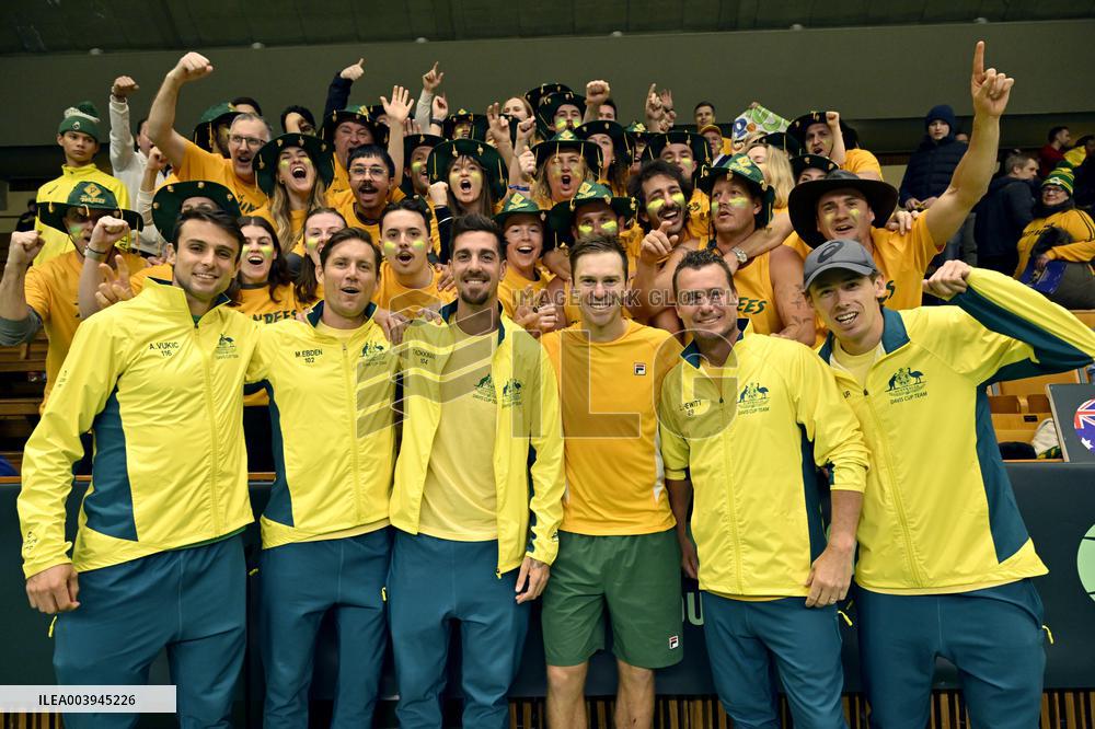 TENNIS DAVIS CUP SWEDEN-AUSTRALIA