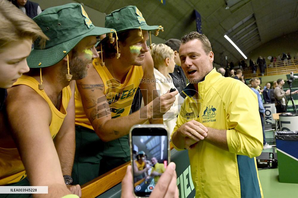 TENNIS DAVIS CUP SWEDEN-AUSTRALIA