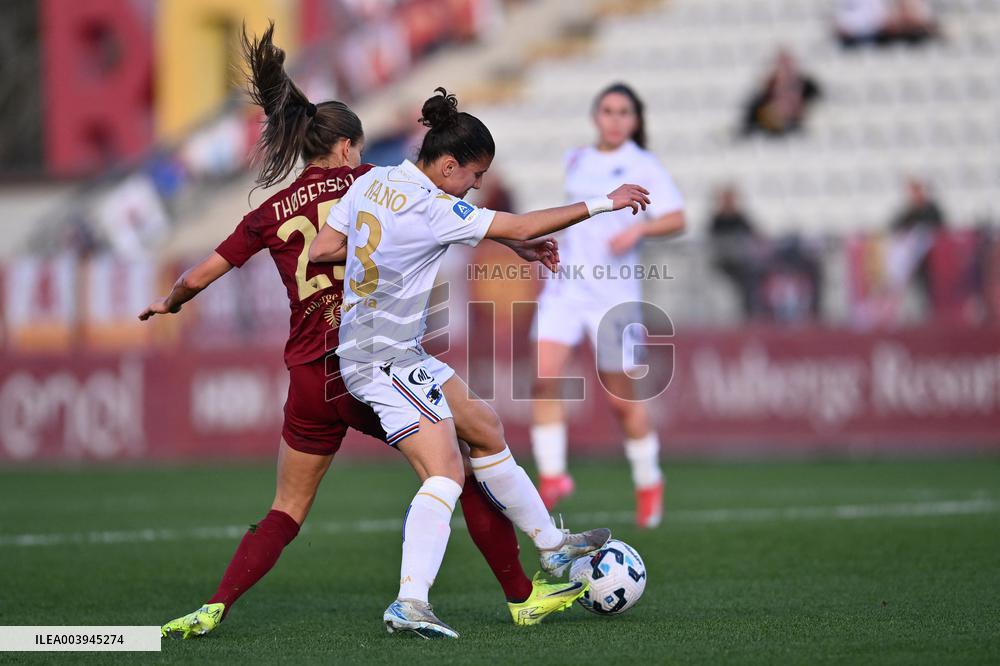 CALCIO - Serie A Femminile - AS Roma vs Sampdoria Women