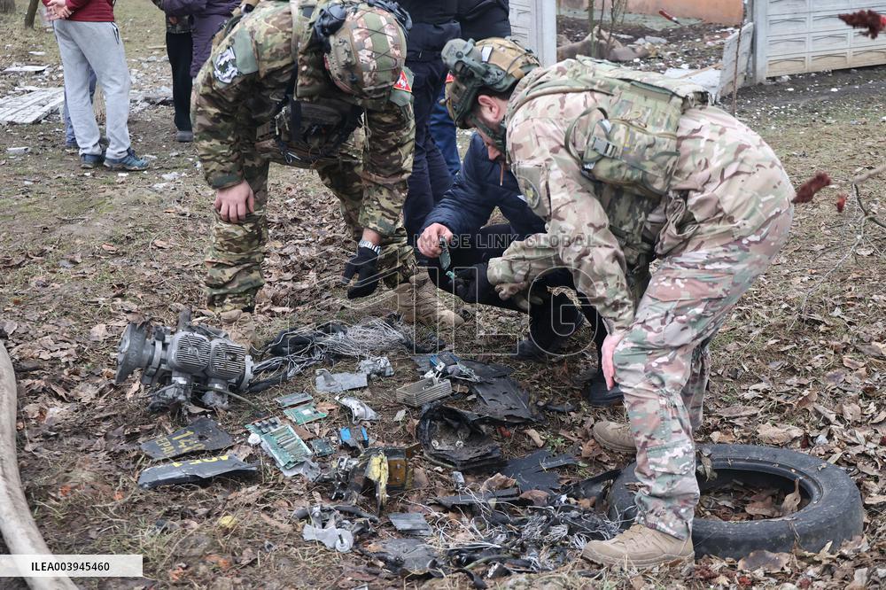 Russian occupiers attack Kharkiv with kamikaze drones