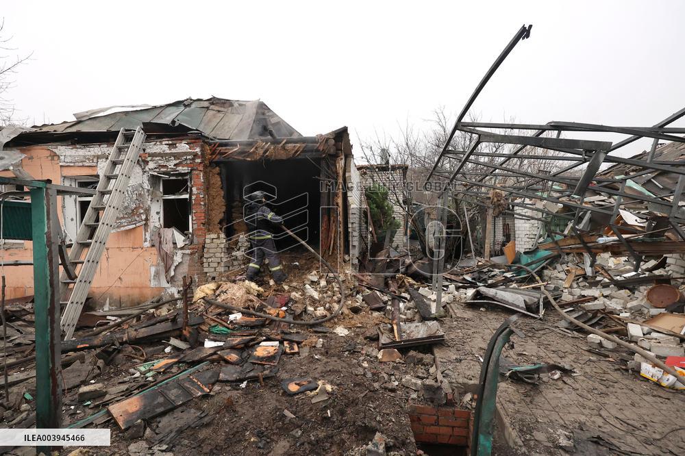 Russian occupiers attack Kharkiv with kamikaze drones