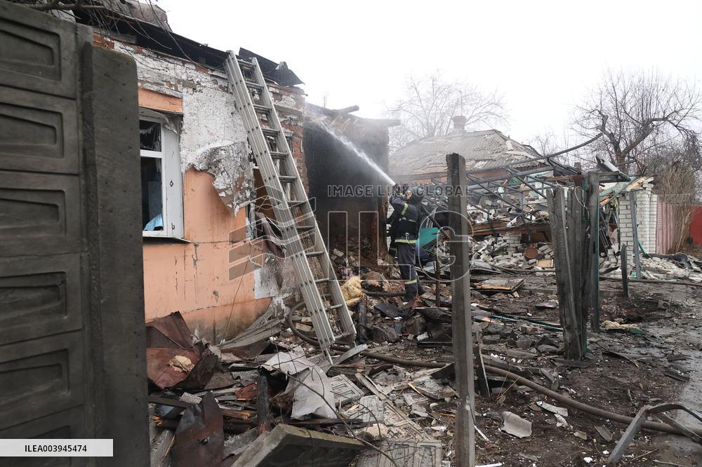 Russian occupiers attack Kharkiv with kamikaze drones