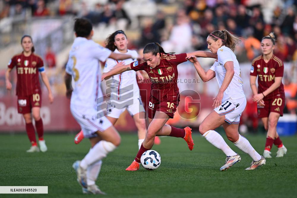 CALCIO - Serie A Femminile - AS Roma vs Sampdoria Women