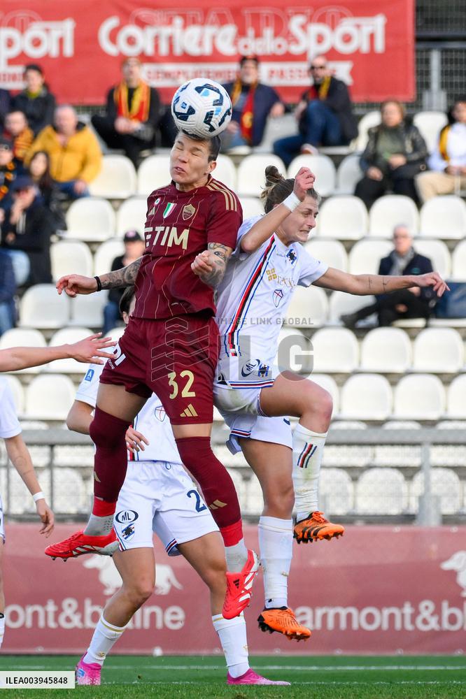 CALCIO - Serie A Femminile - AS Roma vs Sampdoria Women