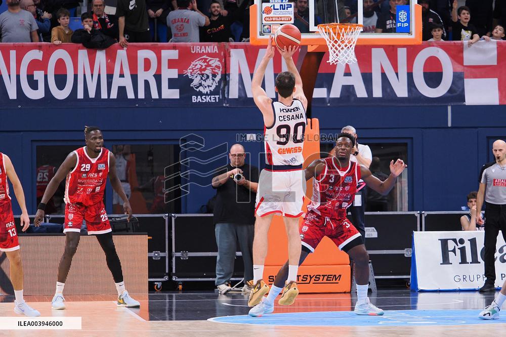 BASKET - Serie A2 - Wegreenit Urania Milano vs Riviera Banca Basket Rimini