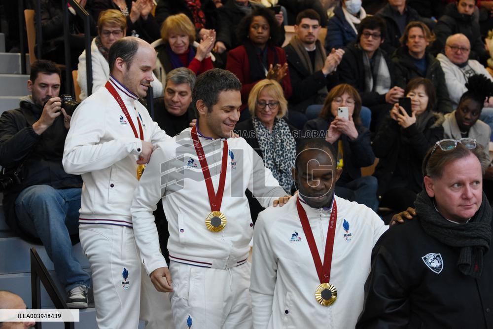 Politics at Inauguration of the Prisme in Bobigny