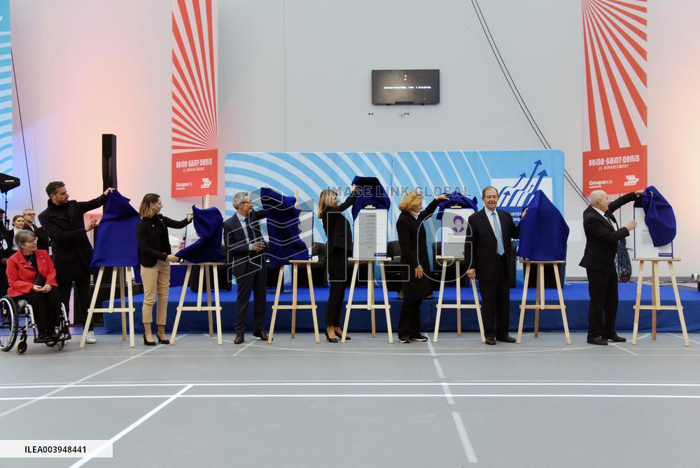 Politics at Inauguration of the Prisme in Bobigny