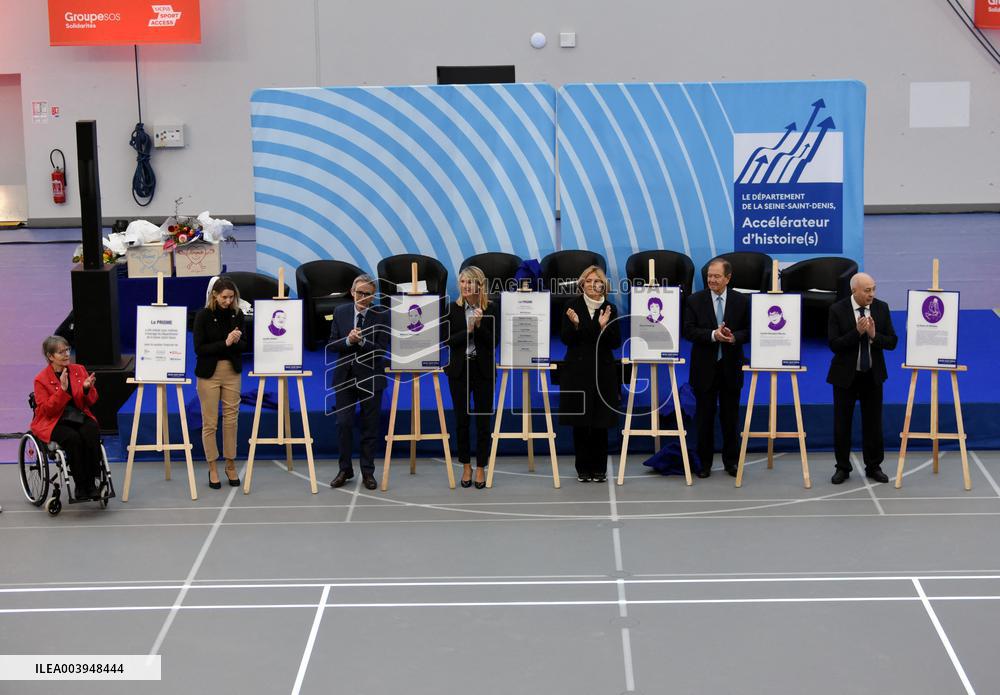 Politics at Inauguration of the Prisme in Bobigny