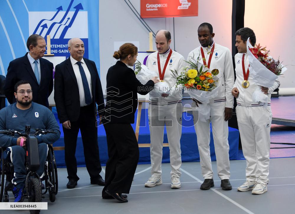 Politics at Inauguration of the Prisme in Bobigny