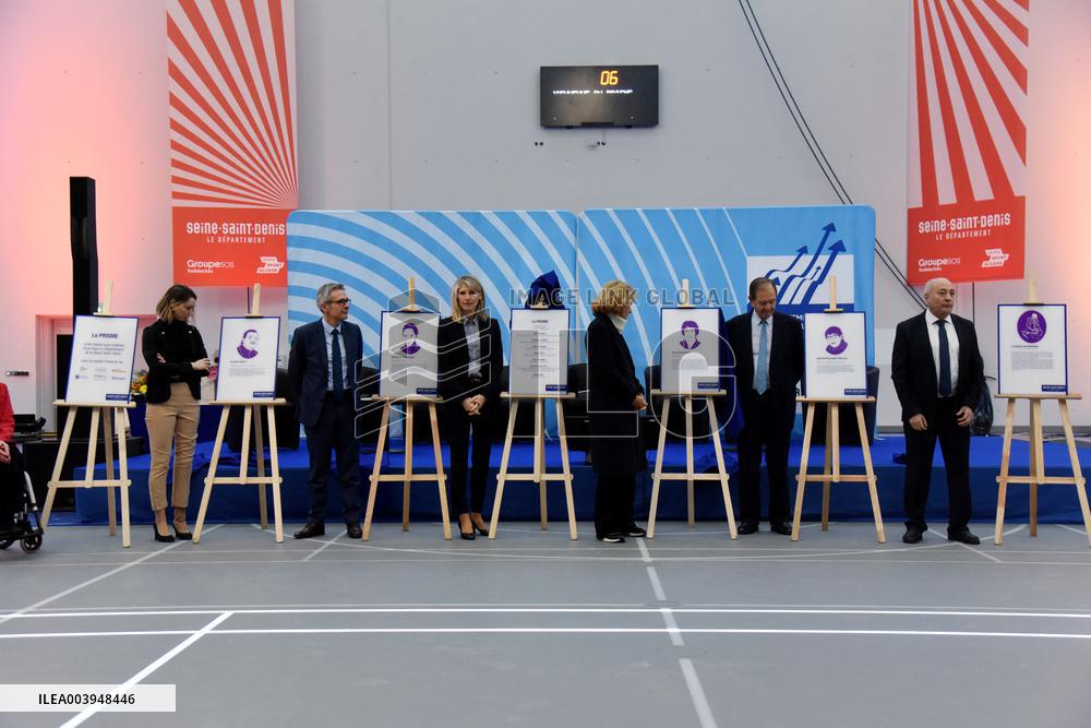 Politics at Inauguration of the Prisme in Bobigny