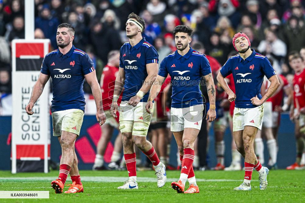 Six Nations Championship rugby match France VS Wales - Paris