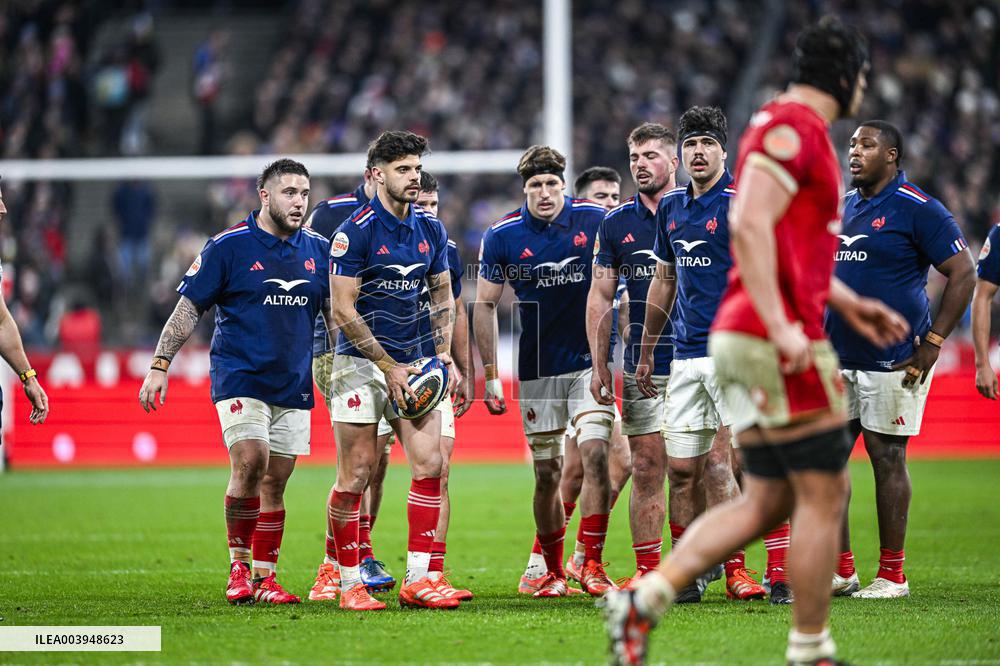 Six Nations Championship rugby match France VS Wales - Paris