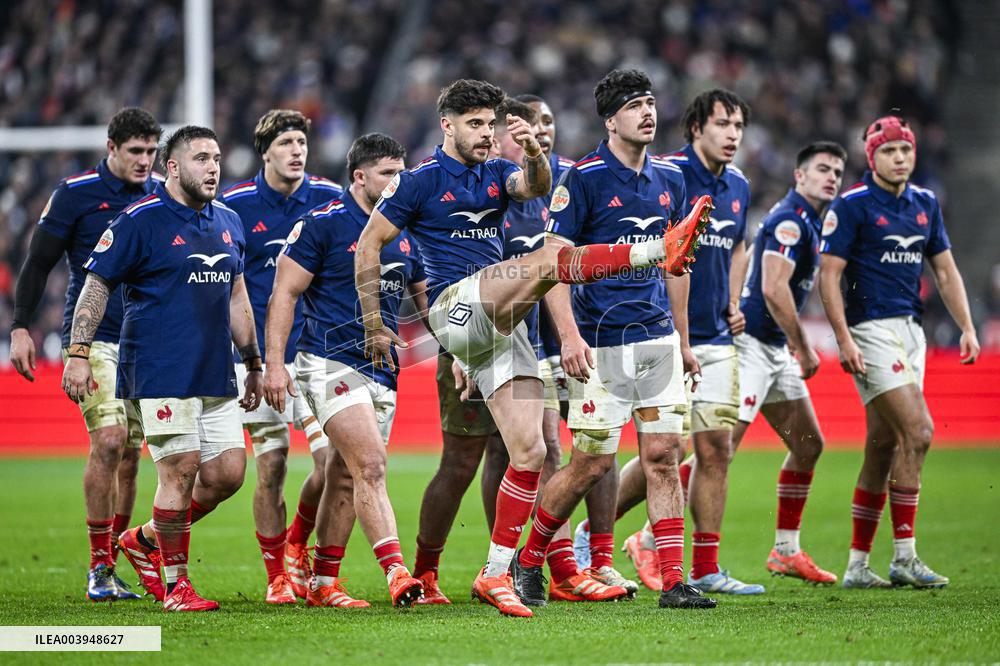 Six Nations Championship rugby match France VS Wales - Paris