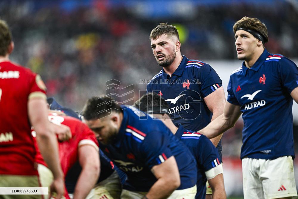 Six Nations Championship rugby match France VS Wales - Paris