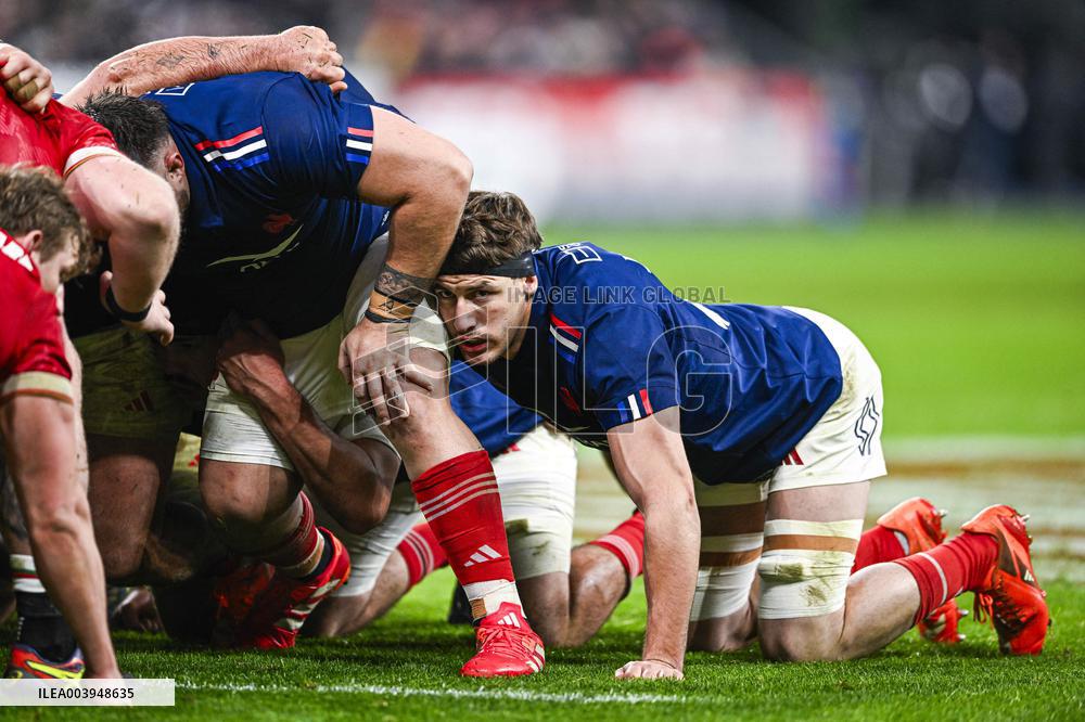 Six Nations Championship rugby match France VS Wales - Paris