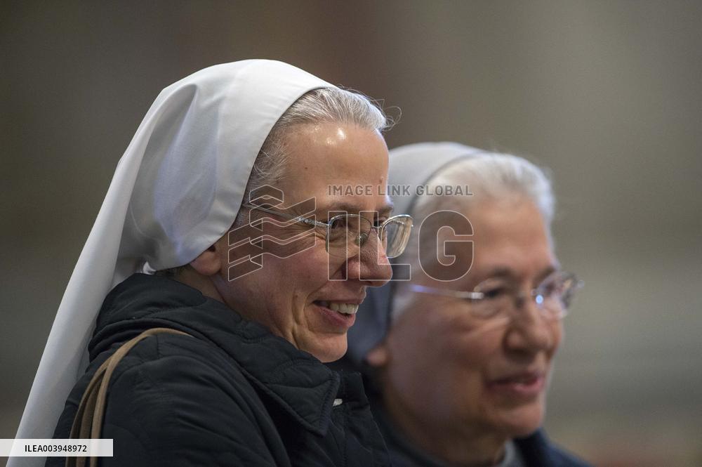 Pope Francis Leads The Vespers - Vatican