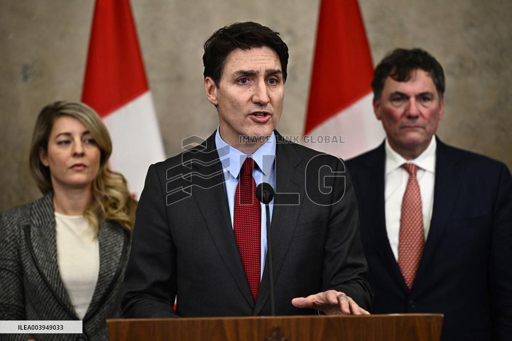 Justin Trudeau speaks after Trump declaration about imposition for Canada - Ottawa
