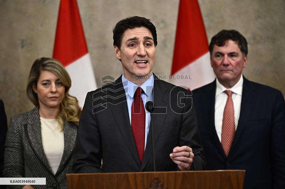 Justin Trudeau speaks after Trump declaration about imposition for Canada - Ottawa