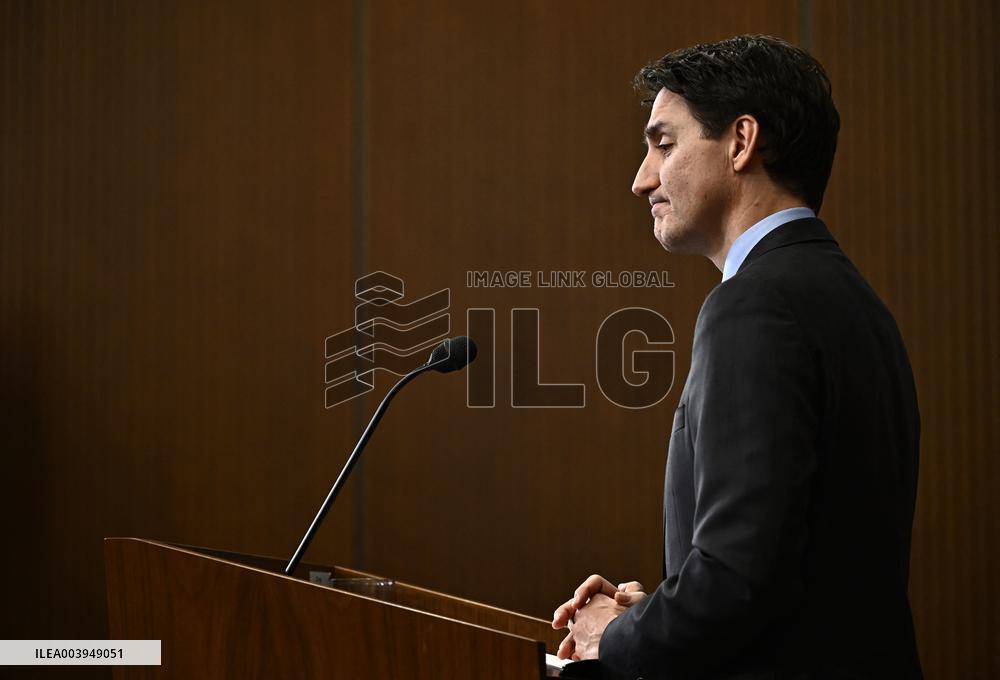 Justin Trudeau speaks after Trump declaration about imposition for Canada - Ottawa