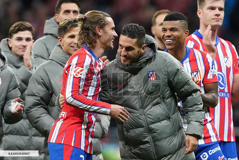 Atletico de Madrid's Antoine Griezmann during La Liga match - Madrid