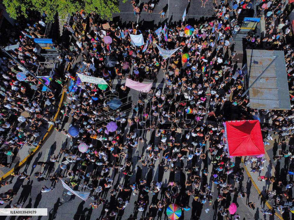 Anti-fascist and Anti-racist Federal Pride March - Buenos Aires