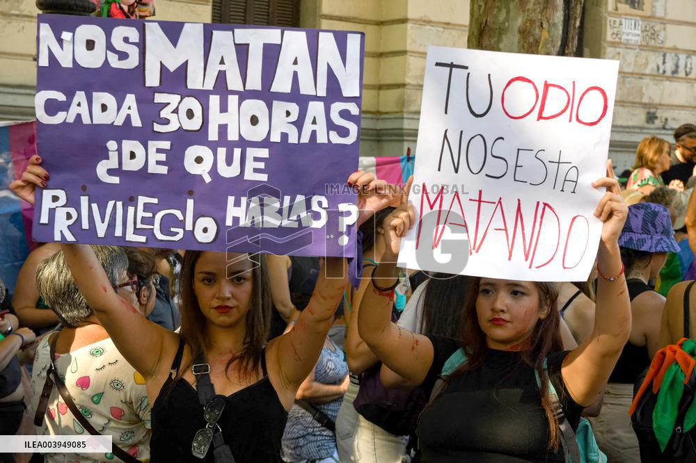 Anti-fascist and Anti-racist Federal Pride March - Buenos Aires