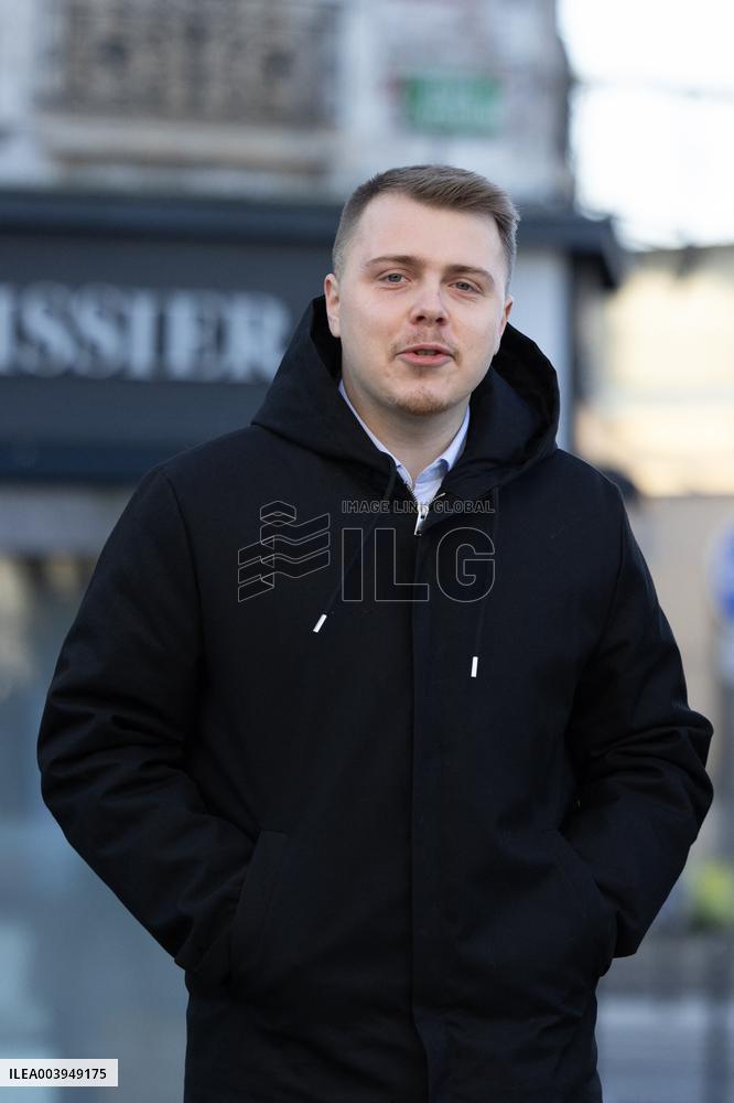 Louis Boyard votes for the municipal elections - Villeneuve Saint-Georges RL