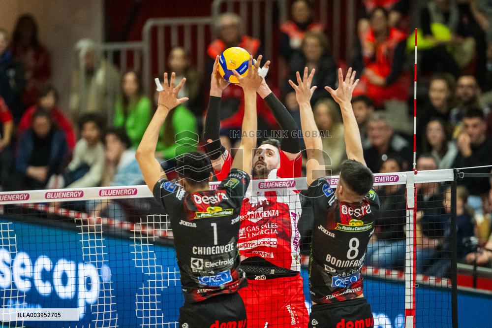 VOLLEY - Superlega Serie A - Gas Sales Bluenergy Piacenza vs Cucine Lube Civitanova