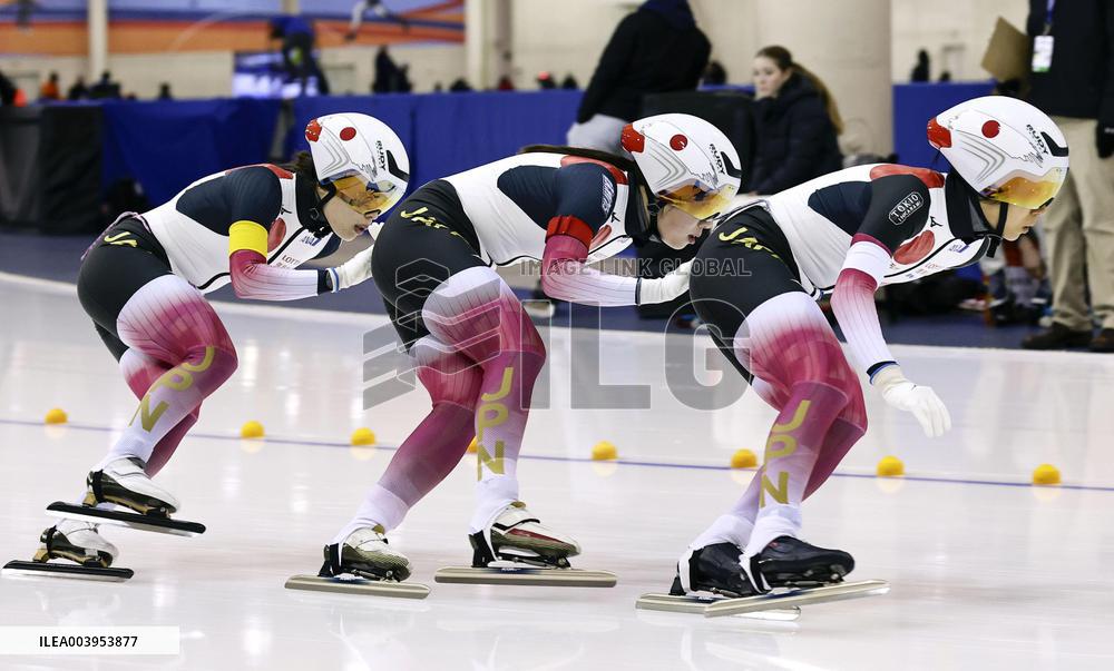 Speed skating: World Cup in Milwaukee