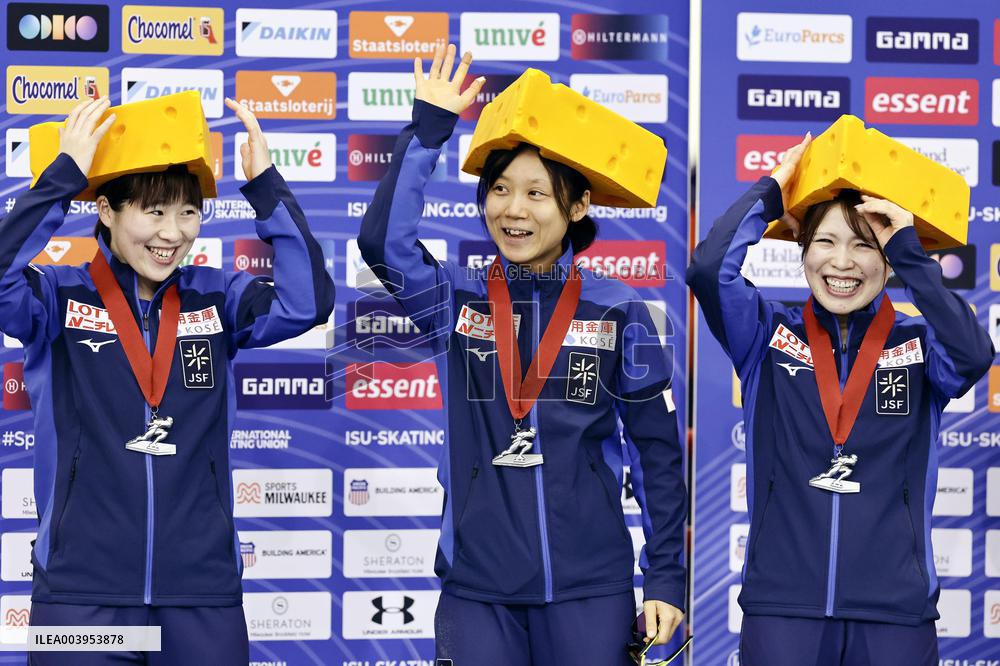 Speed skating: World Cup in Milwaukee