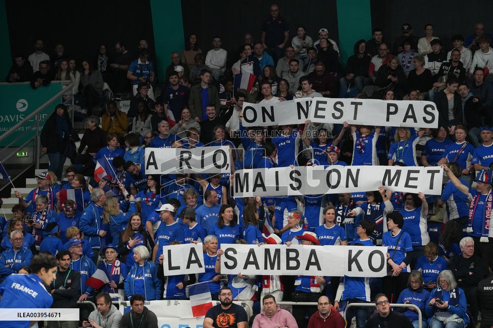 Davis Cup 2025 - Qualifiers - France V Brazil