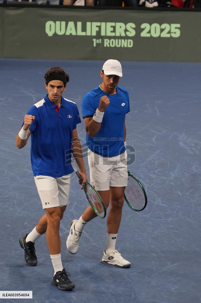 Davis Cup 2025 - Qualifiers - France V Brazil