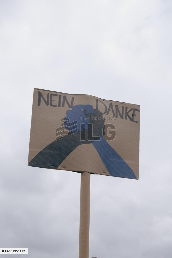 Anti Far Right Demonstration In Berlin