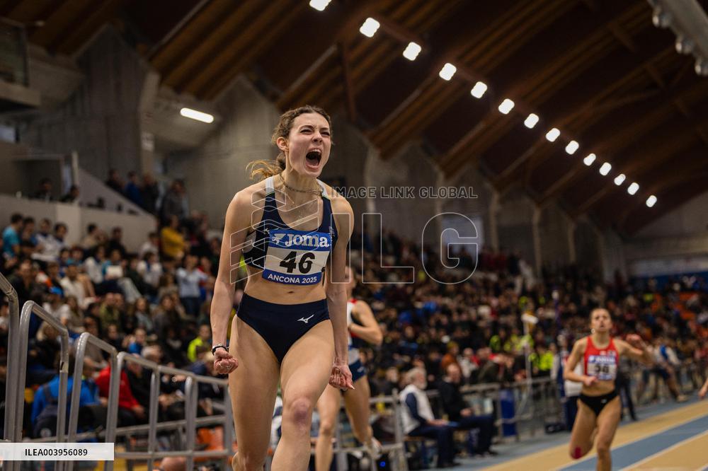 ATLETICA - Nazionali di Atletica - Campionato Italiano Junior Indoor - Elisa Valensin
