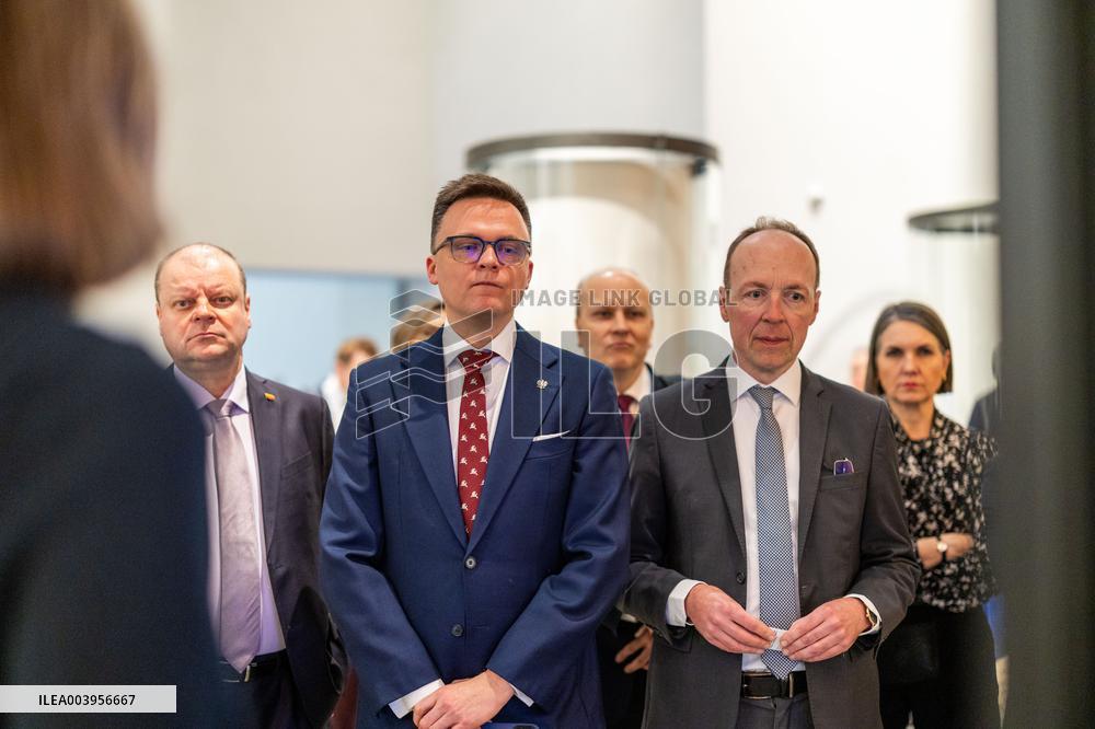 Speakers of parliaments of six countries meet in Tartu