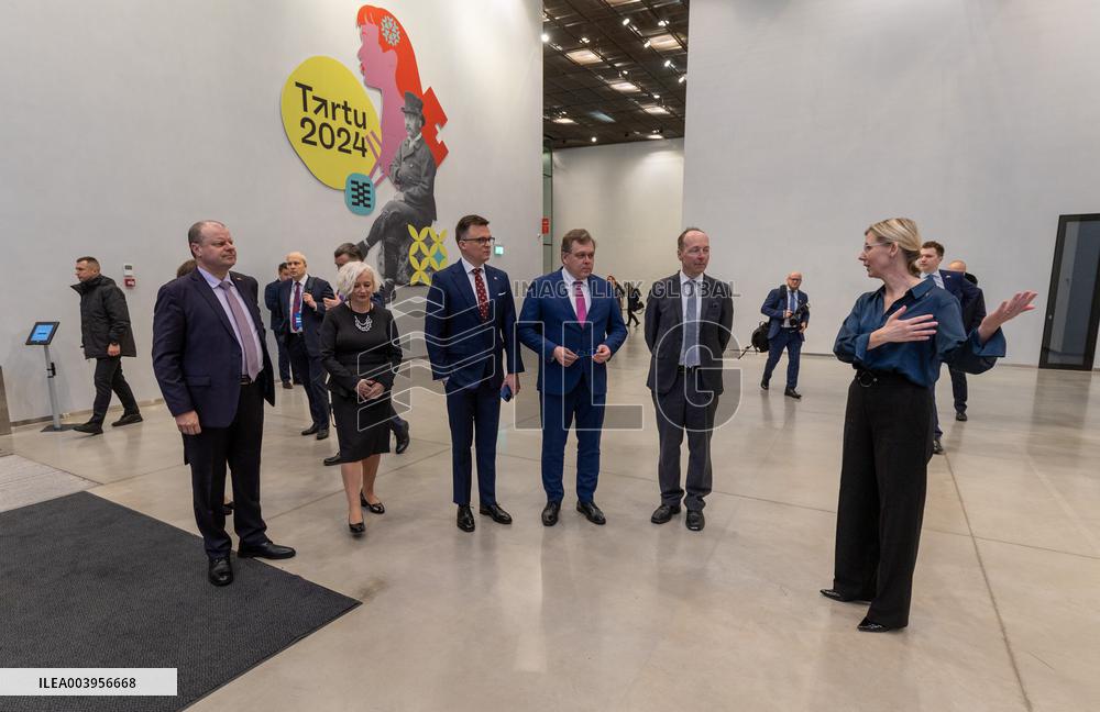 Speakers of parliaments of six countries meet in Tartu